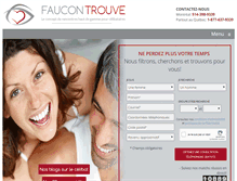 Tablet Screenshot of faucontrouve.com